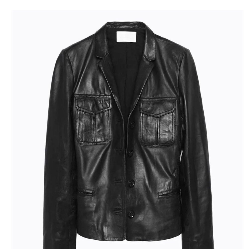Zadig & Voltaire Black Leather Jacket